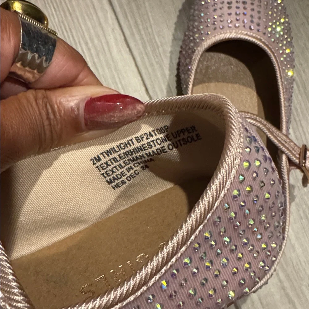 Stylish Girls' Mary Jane Shoes - Pink